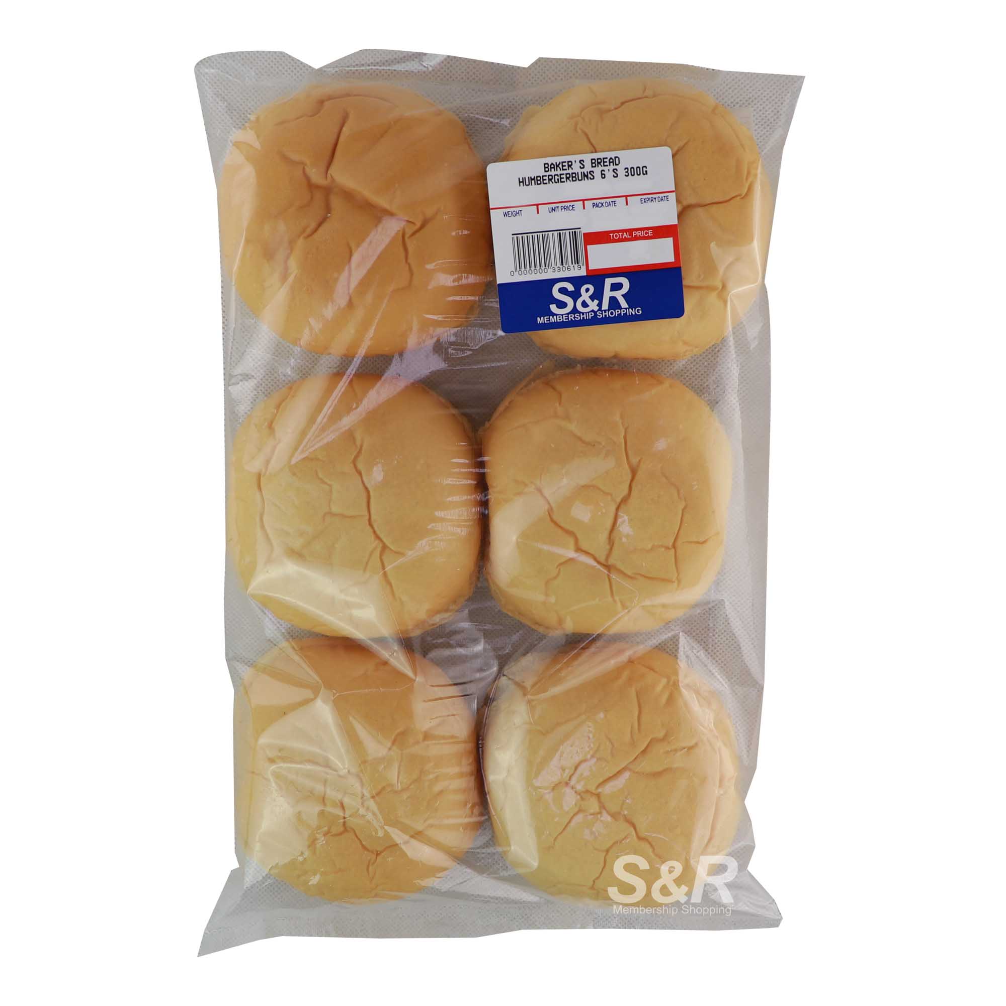 Baker's Bread Hamburger Buns 6pcs Baker's Bread Hamburger Buns 6pcs